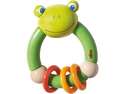 2675 haba drevena hrkacka zabka