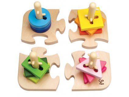 431 hape kreativni nasazovaci puzzle