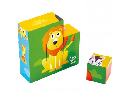 485 hape drevene kosticky zviratka ze zoo