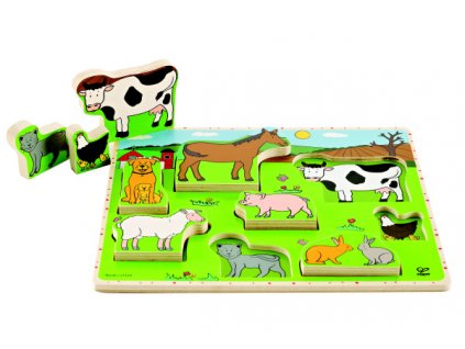 515 hape puzzle domaci zviratka