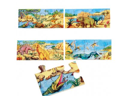 647 beleduc podlahove xxl puzzle dinosauri