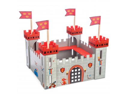 TV256 My First Castle Red Wooden Toy Stickers