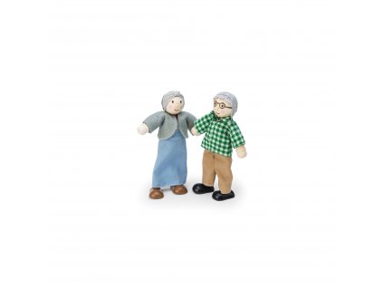 P056 Grandparents Dolls House Wooden