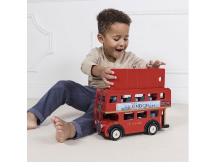 TV469 London Bus Red Classic Car