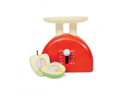 TV289 Weighing Scales Red Wooden Toy 720x720