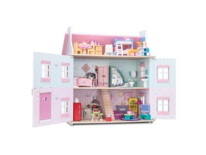 ME052 Sugar Plum Red Kitchen Wooden Furniture Dolls House