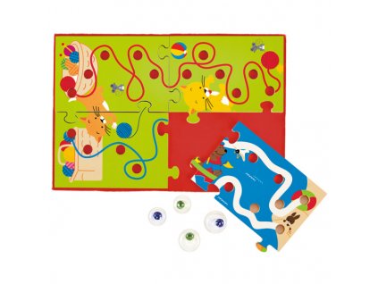 986 hape drevena motoricka hra bludiste