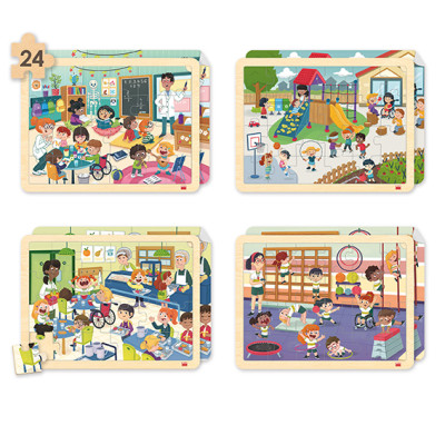 Akros Puzzle - Moje obecná škola