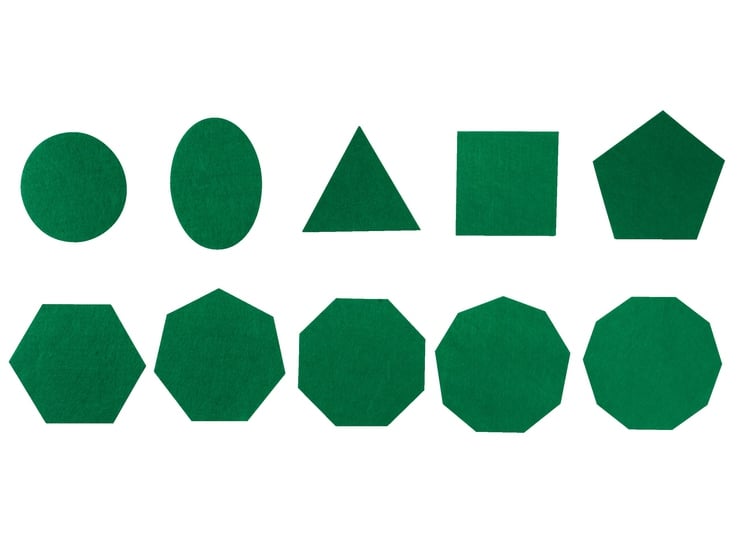 Číselné GEOMETRICKÉ TVARY