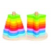 422 hape drevene skladacky v barve duhy
