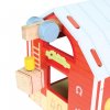 TV417 Red Barn Farm Fence Wooden Play Set Bale 720x720