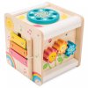 PL105 Petit Activity Cube Interactive Musical Learning Wooden Toddler Toy 720x720