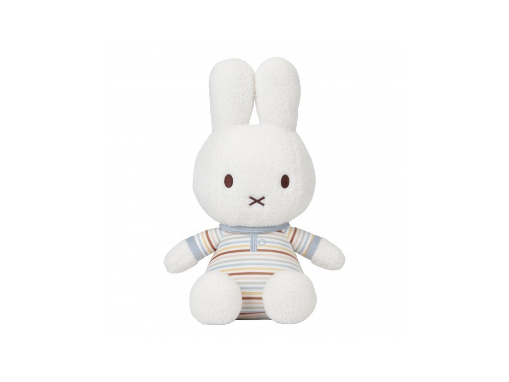 Little Dutch Plyšový zajačik Miffy vintage ružový 35 cm