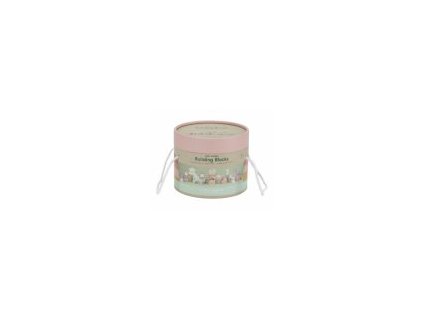 Little Dutch Drevené kocky 50 ks v tube Fairy Garden