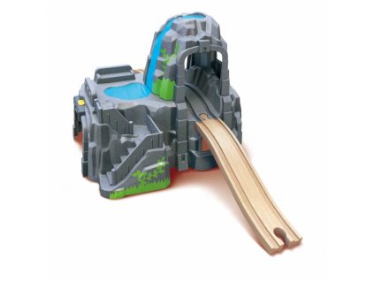 Hape Drevený tunel so zvukom a svetlom