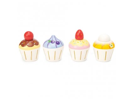 TV331 Cupcakes Cake Strawberry Chocolate Wooden Toy(1)