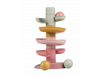 0014258 little dutch spiral tower pink 0