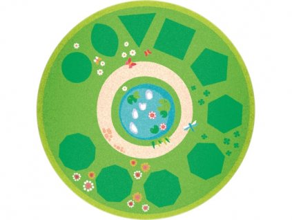 5432 koberec s geometrickymi tvary