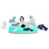 Hape Drevené taktilné puzzle POLÁRNA ZVIERATKÁ