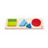 Hape Geometrické drevené puzzle