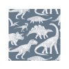 Tapeta DINOSAURI - modrá