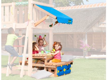 Stoleček s lavičkami k dětskému hřišti MiniPicnic Module 120