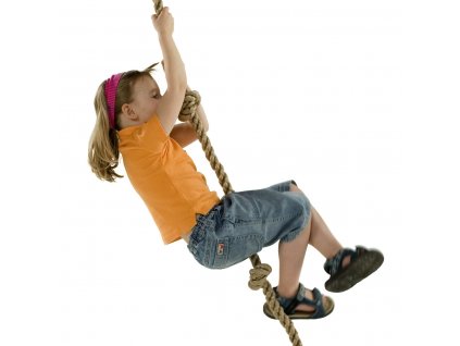 Šplhací lano na dětské hřiště