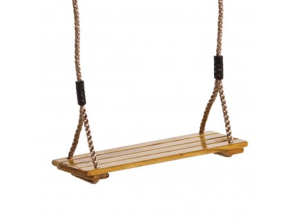 Klasická dětská houpačka z tvrdého dřeva (Velikost 403 x 155 mm)