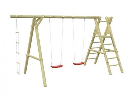 Dětská houpačka s provazovým žebříkem Henry