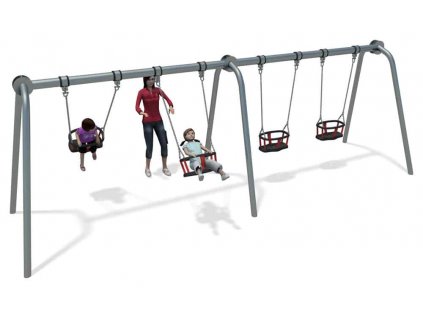 Čtyřmístná houpačka City 2-Bay Cradle Swing