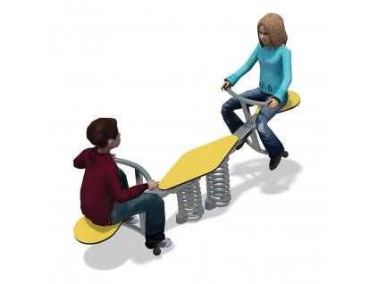 Dětské pružinové houpadlo Twin Rider