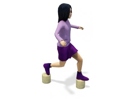 Jednotlivé palisády Log Walk