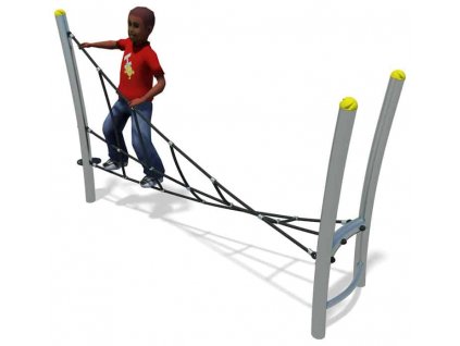 Dětská ocelová přelézačka City Mini Web