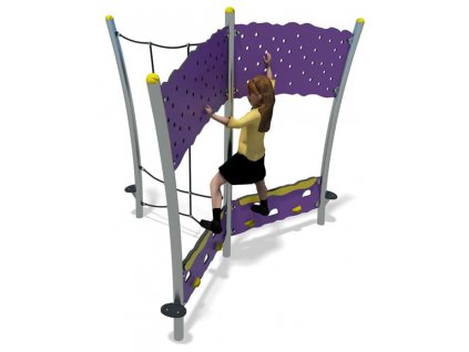 Třídílná lezecká stěna City Pyrenees