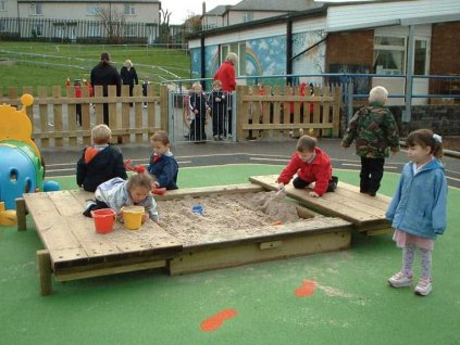 Dětské pískoviště s posuvným krytem Sandbox SD