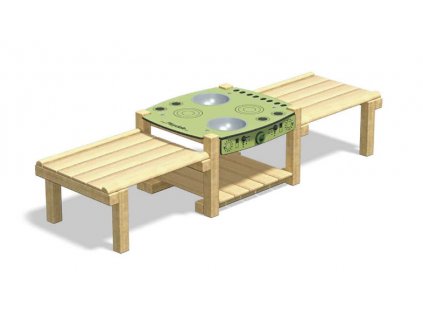 Dětský sporák a dvě odkládací plochy