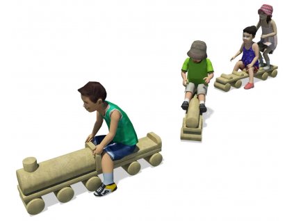 Vlaková souprava pro děti