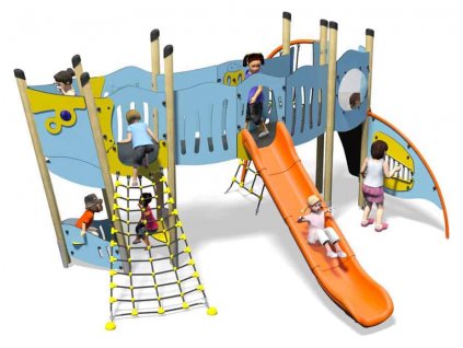 Dětské hřiště ve tvaru lodi Blissford Plus