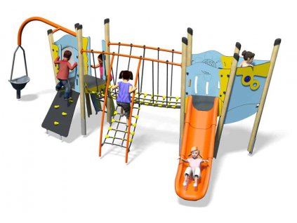 Dětské hřiště ve tvaru lodi Brook Plus