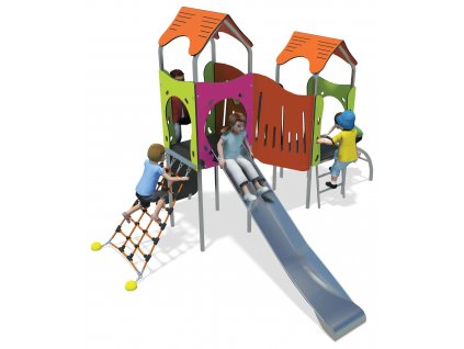 Hřiště se dvěma věžemi Abu Dhabi