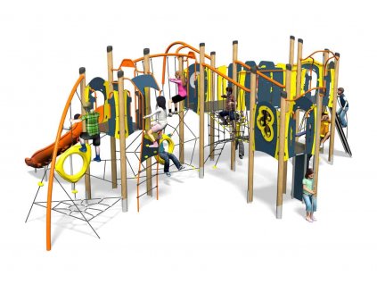 Dětská věž ke komerčním objektům Jumping Jive Plus