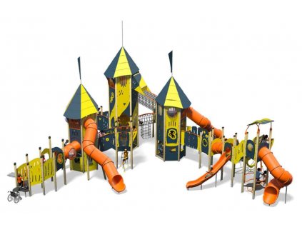 himalayas plusblue yellowinc kidsplastic slide