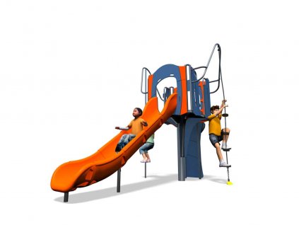 salt lake city plusblue orangeplastic slidekids 1