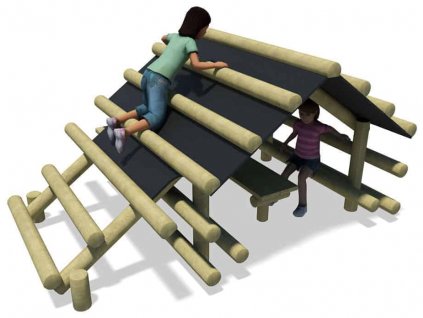 Dětské hřiště Log Cabin