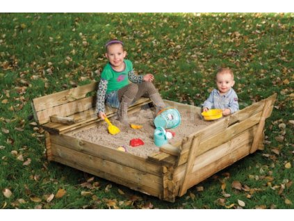 Pískoviště Vladeko 120x120 s lavičkami