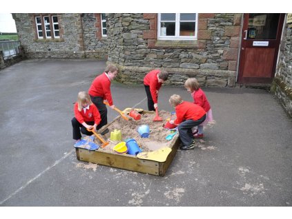 Otevřené dětské pískoviště Sandbox with Canvas Cover