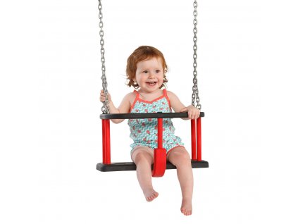 Dětská houpačka - bezpečnostní sedátko s řetězy - Basic