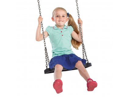 Houpačkové sedátko zavěšené na řetězech Rubber Swing Seat