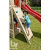 @wall blue rabbit climbing wall playtower wood stones 6 0
