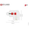 Dětské hřiště se skluzavkou a houpačkou Hy-Land P4s